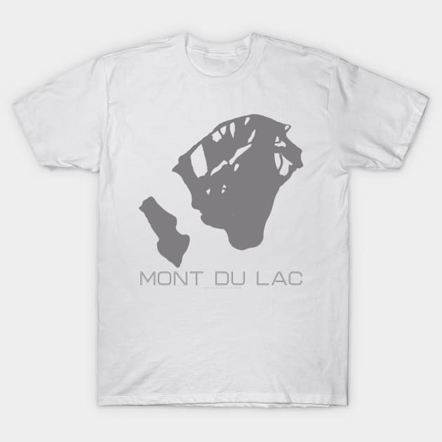 Mont du Lac Resort 3D T-Shirt by Mapsynergy